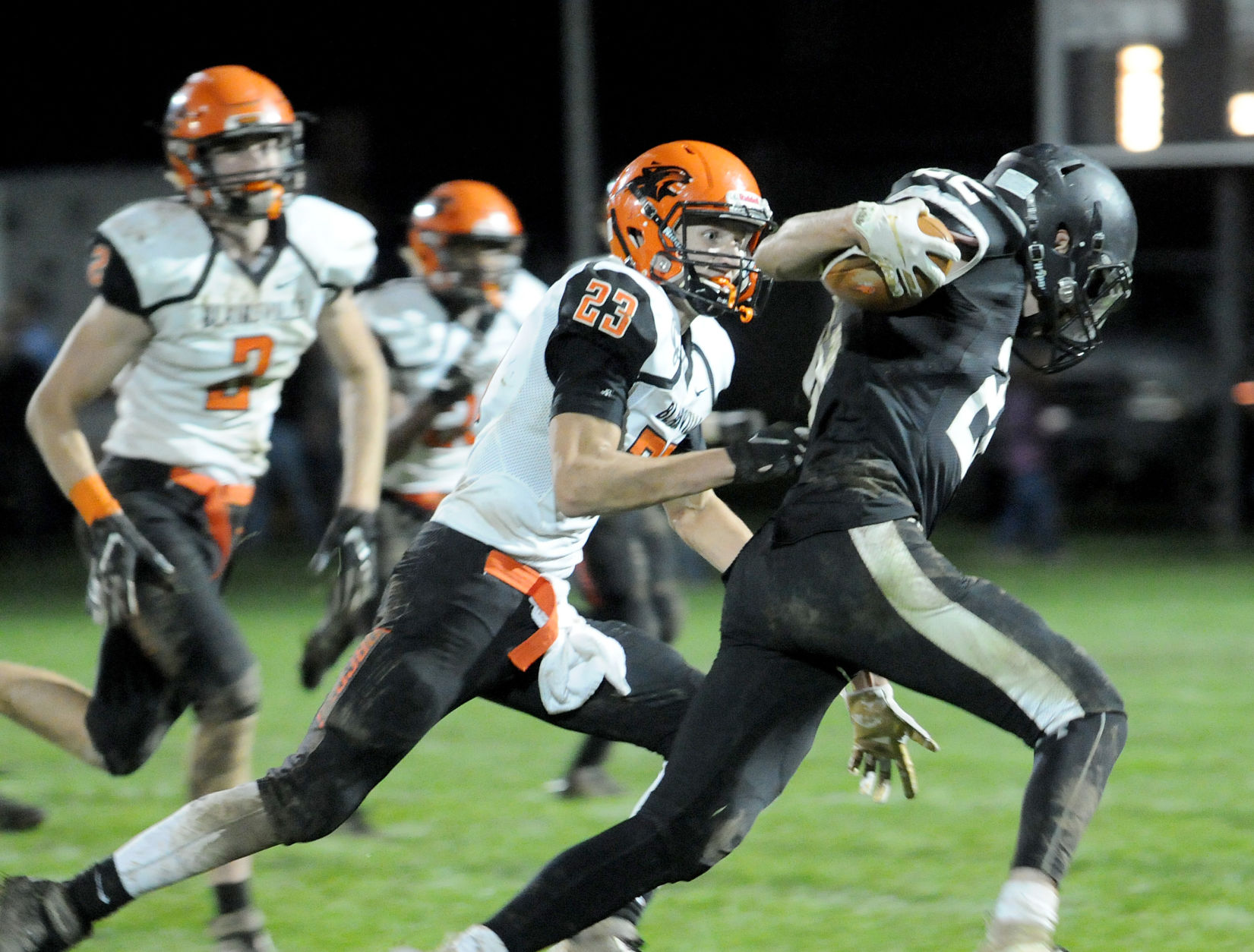Gazette Photo Gallery: Wildcats seniors romp over rivals, 41-6 576
